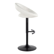 Load image into Gallery viewer, Posh - Contemporary Adjustable Barstool With Swivel &amp; Rounded T Footrest (Set of 2)
