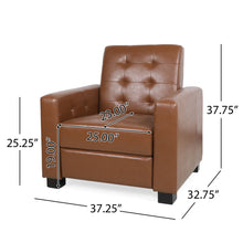 Load image into Gallery viewer, Langseth - Contemporary Tufted Pushback Recliner
