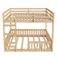 Load image into Gallery viewer, Stylish Bunk Bed With Ladder And Guardrails
