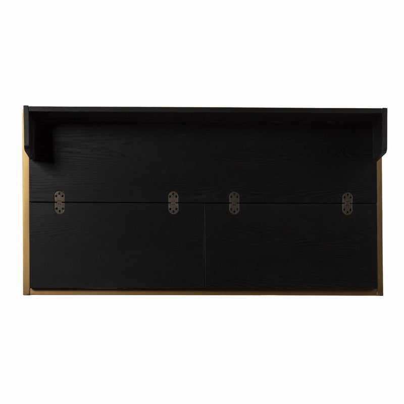 Writing Desk - Black / Gold