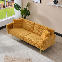 Load image into Gallery viewer, Luxury Foldable Double Sofa Bed With Folding Armrests
