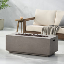 Load image into Gallery viewer, Contemporary Outdoor 40,000 Btu Propane Fire Pit
