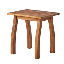 Load image into Gallery viewer, Kinesis - Outdoor Side Table With Slatted Top And Wood Frame
