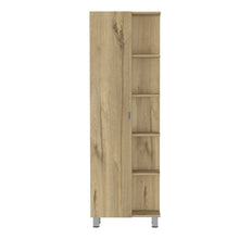 Load image into Gallery viewer, 62" Wood Pantry Or Storage Closet - Oak
