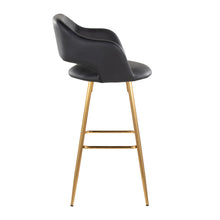Load image into Gallery viewer, Margarite - Contemporary Fixed Height Barstool With Footrest (Set of 2) With Square
