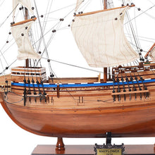 Load image into Gallery viewer, Hand Painted Model Boat (624655) - Light Brown / Beige
