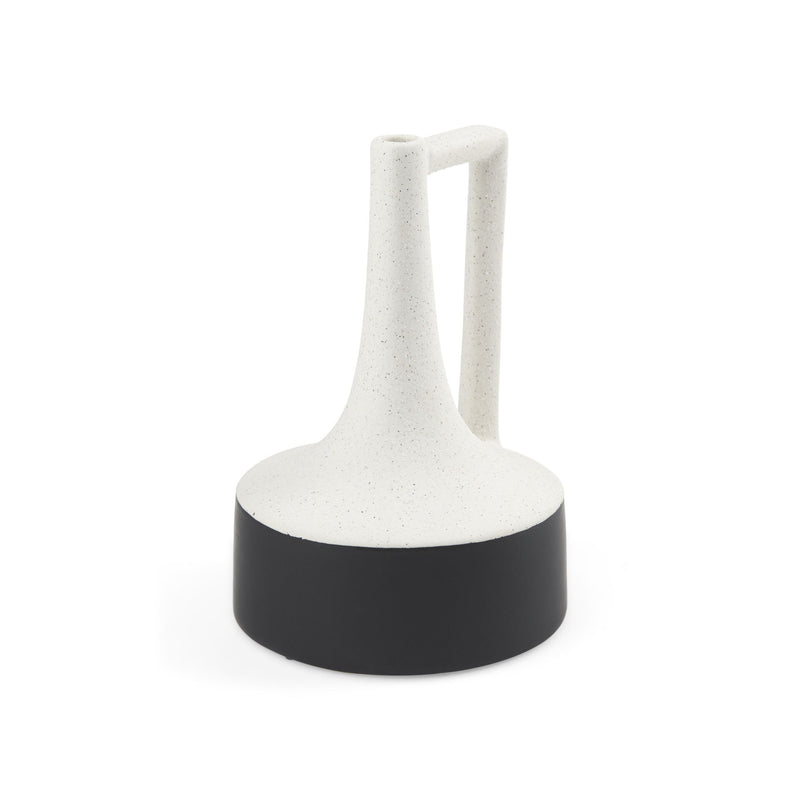 Jug Vase (608596) - Black / White
