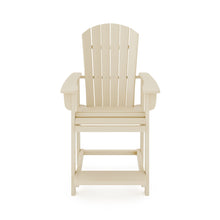 Load image into Gallery viewer, Adirondack Style Counter Chair Stylish HDPE Poly Lumber For Dining, Patio, And Garden Comfort

