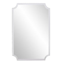 Load image into Gallery viewer, 36" Rectangle With Scalloped Corner Unframed Accent Mirror - Pearl Silver
