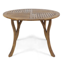 Load image into Gallery viewer, Hermosa - Outdoor Acacia Wood Table Circular Design
