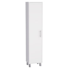 Load image into Gallery viewer, Wood Freestanding Single Door Bathroom Vanity (520584) - White
