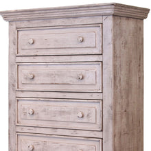 Load image into Gallery viewer, Solid Wooden 5 Drawer Chest - White
