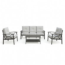 Load image into Gallery viewer, Patio Furniture Set With Coffee Table And Cushions For Backyard
