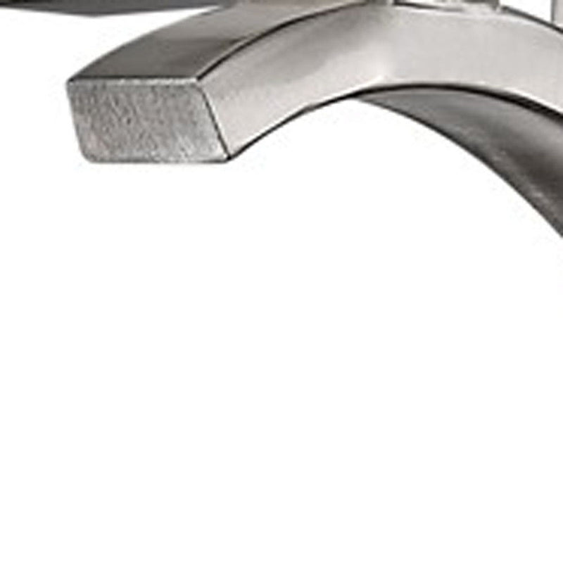 One Light And Glass Wall Sconce - Silver