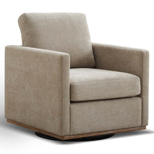Load image into Gallery viewer, Square Upholstered Swivel Accent Chair
