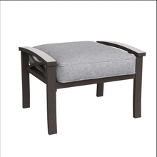 Load image into Gallery viewer, Modern All-Weather Ottomans With Cushions (Set of 2)
