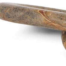 Load image into Gallery viewer, Marble Geometric Links Tabletop Sculpture - Brown
