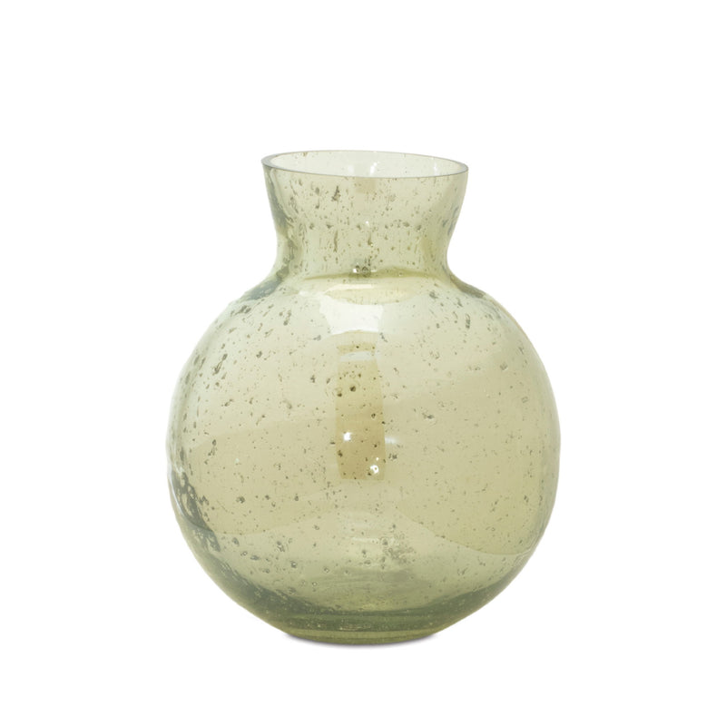 Seeded Bubble Table Vases (Set of 3) - Sage