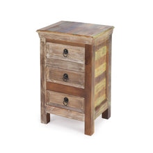 Load image into Gallery viewer, Modern Rustic Three Drawer Accent Chest - Light Brown
