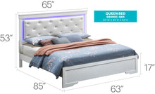 Load image into Gallery viewer, LED Elegant Bed
