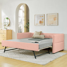 Load image into Gallery viewer, Upholstered Daybed With Pop Up Trundle
