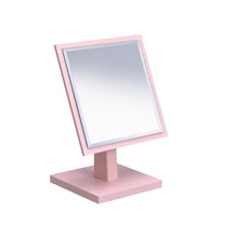 Load image into Gallery viewer, Rectangle Makeup Shaving Tabletop Mirror - Pink
