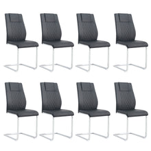 Load image into Gallery viewer, Modern Dining Chairs With Padded Seat, Metal Legs
