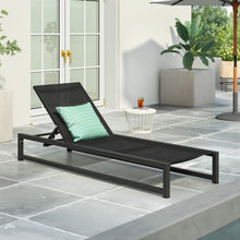 Load image into Gallery viewer, Venice - Classic Chaise Lounge With Adjustable Aluminum Frame
