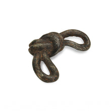 Load image into Gallery viewer, Knot Tabletop Sculpture - Gray / Rust
