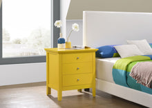 Load image into Gallery viewer, 3 Drawer Nightstand &amp; Dove Tailed Drawers
