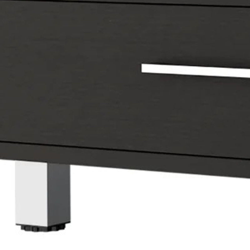 Coffee Table With Drawer - Black