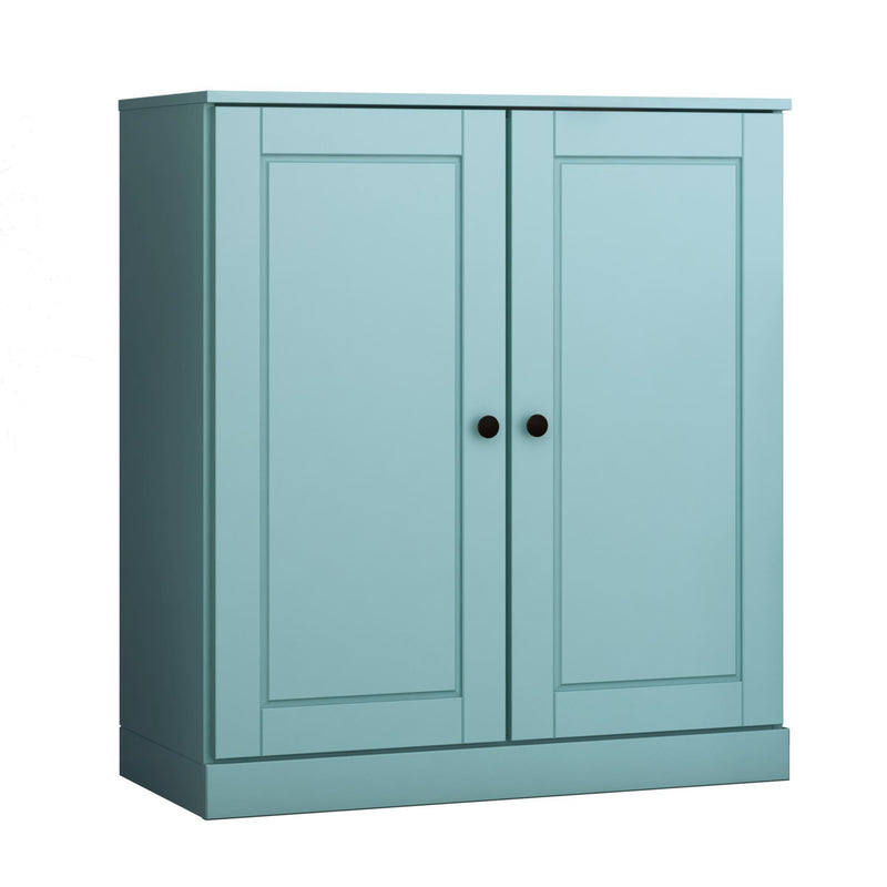 Accent Cabinet With Two Doors - Aqua