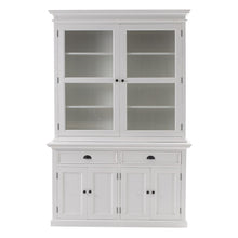 Load image into Gallery viewer, Solid Wood Frame Dining Hutch With Twelve Shelves And Two Drawers - White
