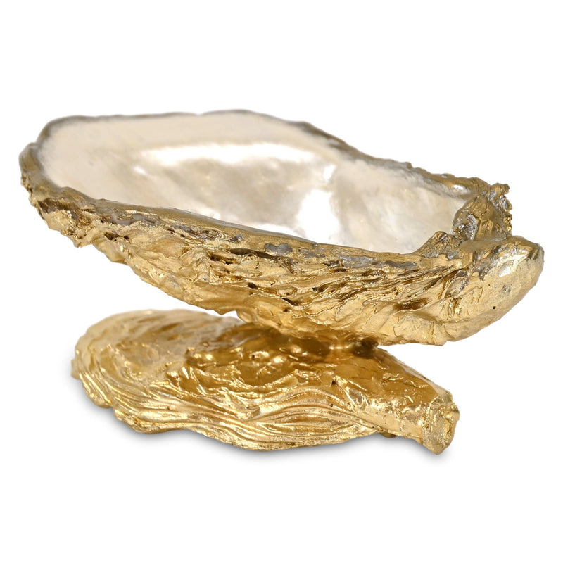 5" Resin Handmade Trinket Tray - Gold