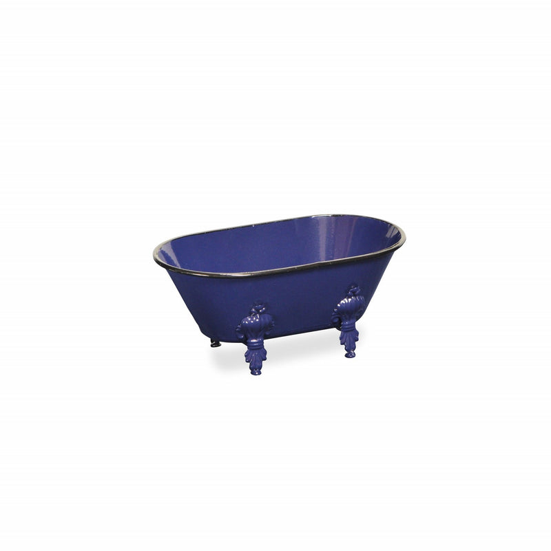 Royal Bathtub Decorative Sculpture - Blue