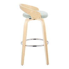 Load image into Gallery viewer, Grotto - Contemporary Fixed-Height Barstool With Swivel With Round Footrest (Set of 2)
