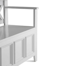 Load image into Gallery viewer, Amherst - Handcrafted Entryway Storage Bench
