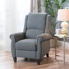 Load image into Gallery viewer, Contemporary Push Back Recliner Chair
