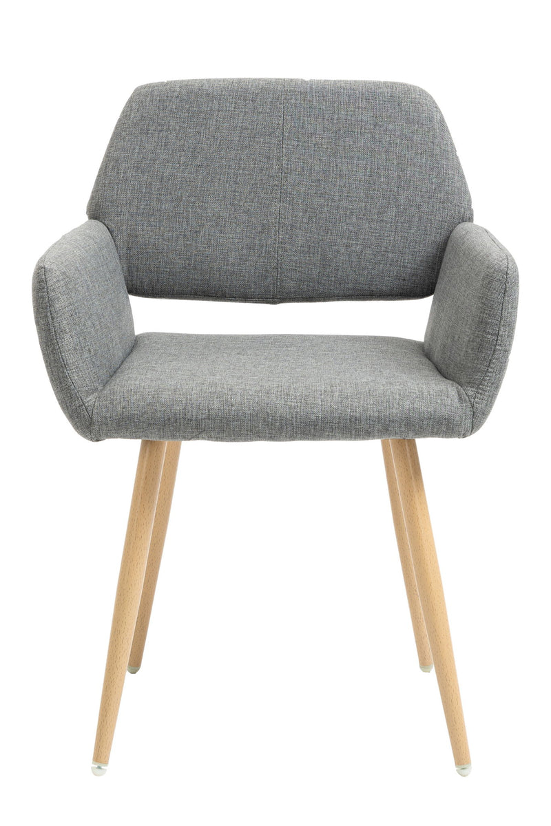 Upholstered Dining Chair - Gray