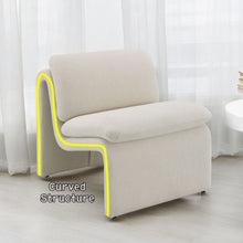 Load image into Gallery viewer, Jaeda - Innovative Elegance Accent Chair In Curved Shape

