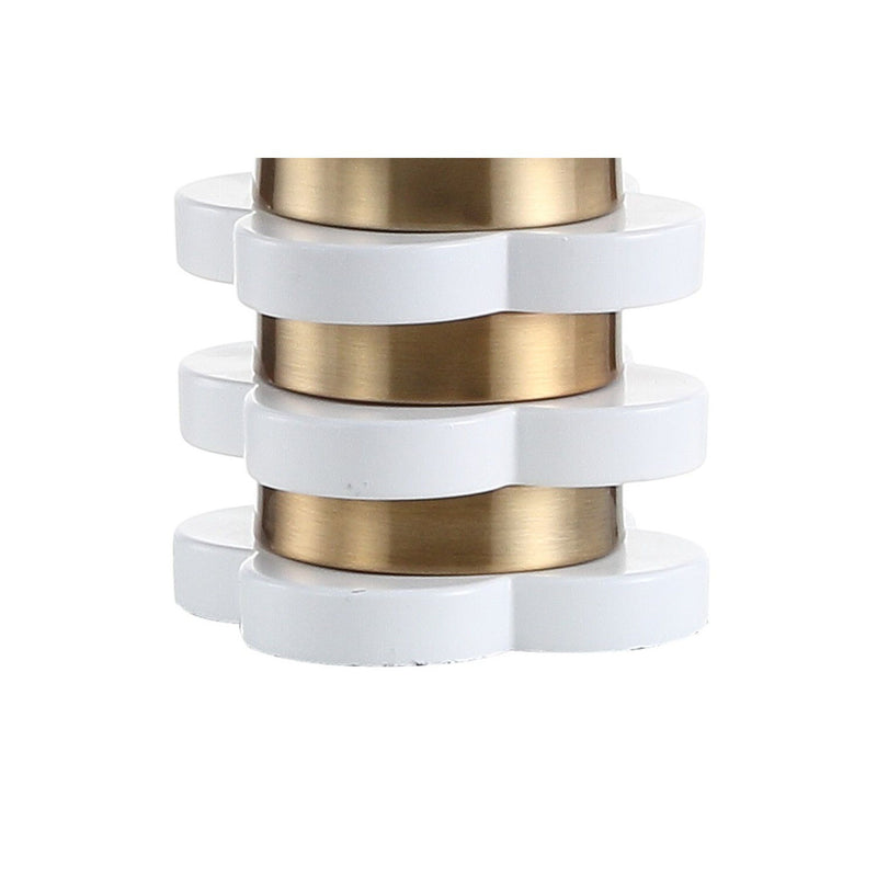 27" Novelty Table Lamp LED With Drum Shade - Brass