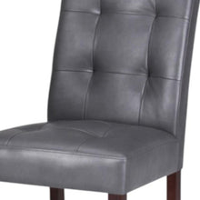 Load image into Gallery viewer, Dining Parsons Chairs Wood (Set of 2) - Brown / Gray
