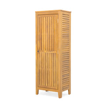 Load image into Gallery viewer, Whitney - Acacia Wood Cabinet For Indoor And Outdoor Storage - Teak
