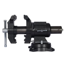 Load image into Gallery viewer, Heavy Duty 5" Multi Jaw Rotating Bench Vise With 360 Degree Swivel Base And Head
