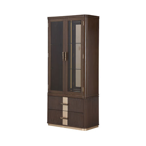 West Kensington - Display Cabinet - Medium Espresso