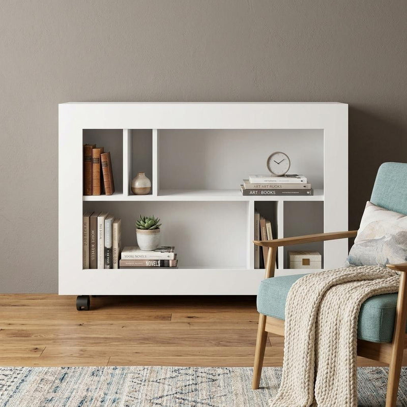 Five Tier Bookcase (734175) - White