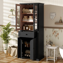 Load image into Gallery viewer, Bathroom Storage Cabinet, Adjustable Shelves &amp; Drawer, Freestanding Tower

