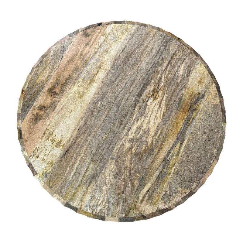 Round Drum Coffee Table (745567) - Natural