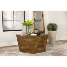 Load image into Gallery viewer, Athena - Hexagonal Top Coffee Table Coffee Table With Geometric Design - Natural
