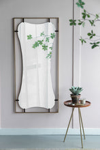 Load image into Gallery viewer, Poppy Mirror With Metal Frame Contemporary Design For Bathroom, Entryway Wall Decor
